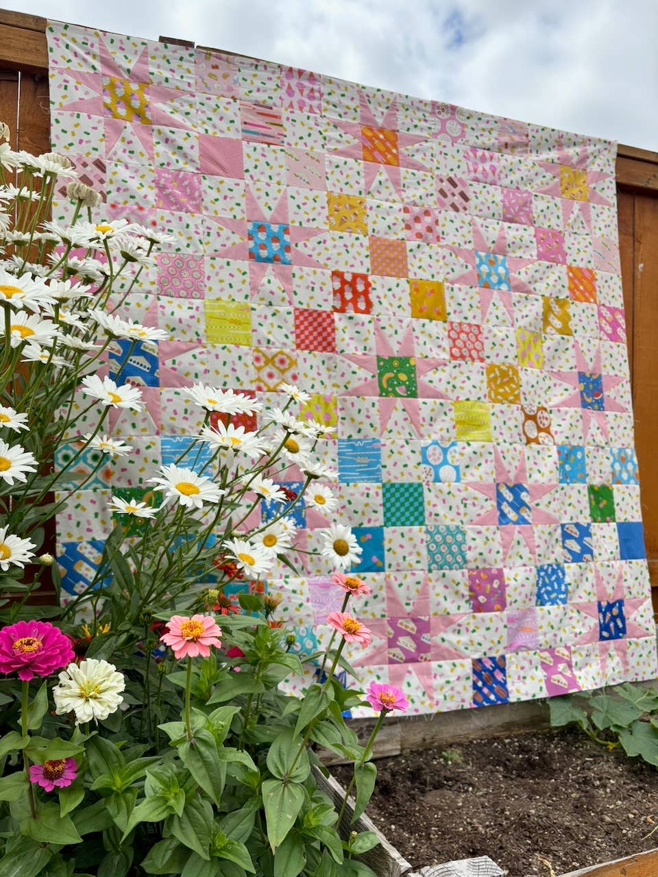 Charm Pack Stars 2.0 Quilt Pattern (Print)