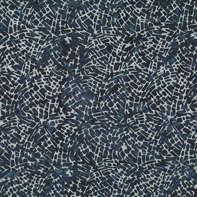 Pine Needles Batik Denim