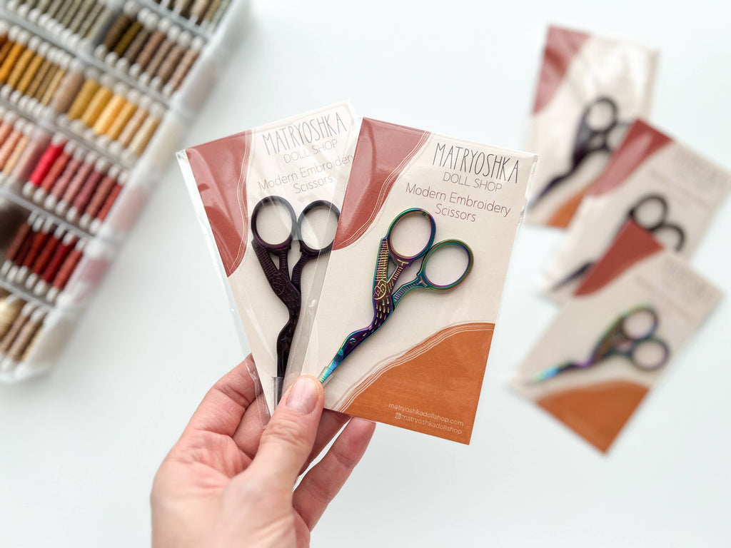 Stork Embroidery Scissors