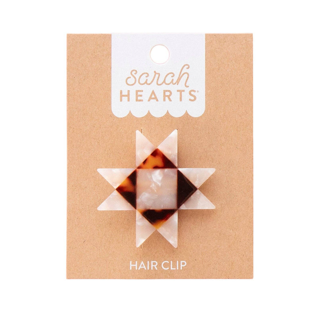 Sawtooth Star Hair Clip