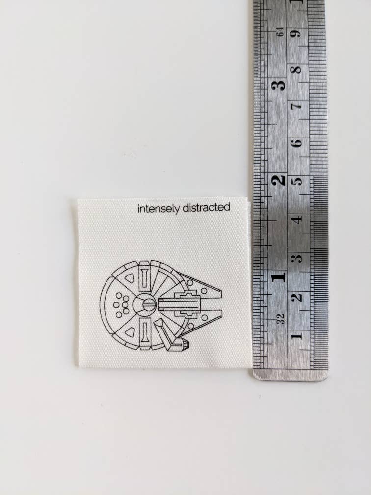Never Tell Me The Odds Cotton Luxe Labels