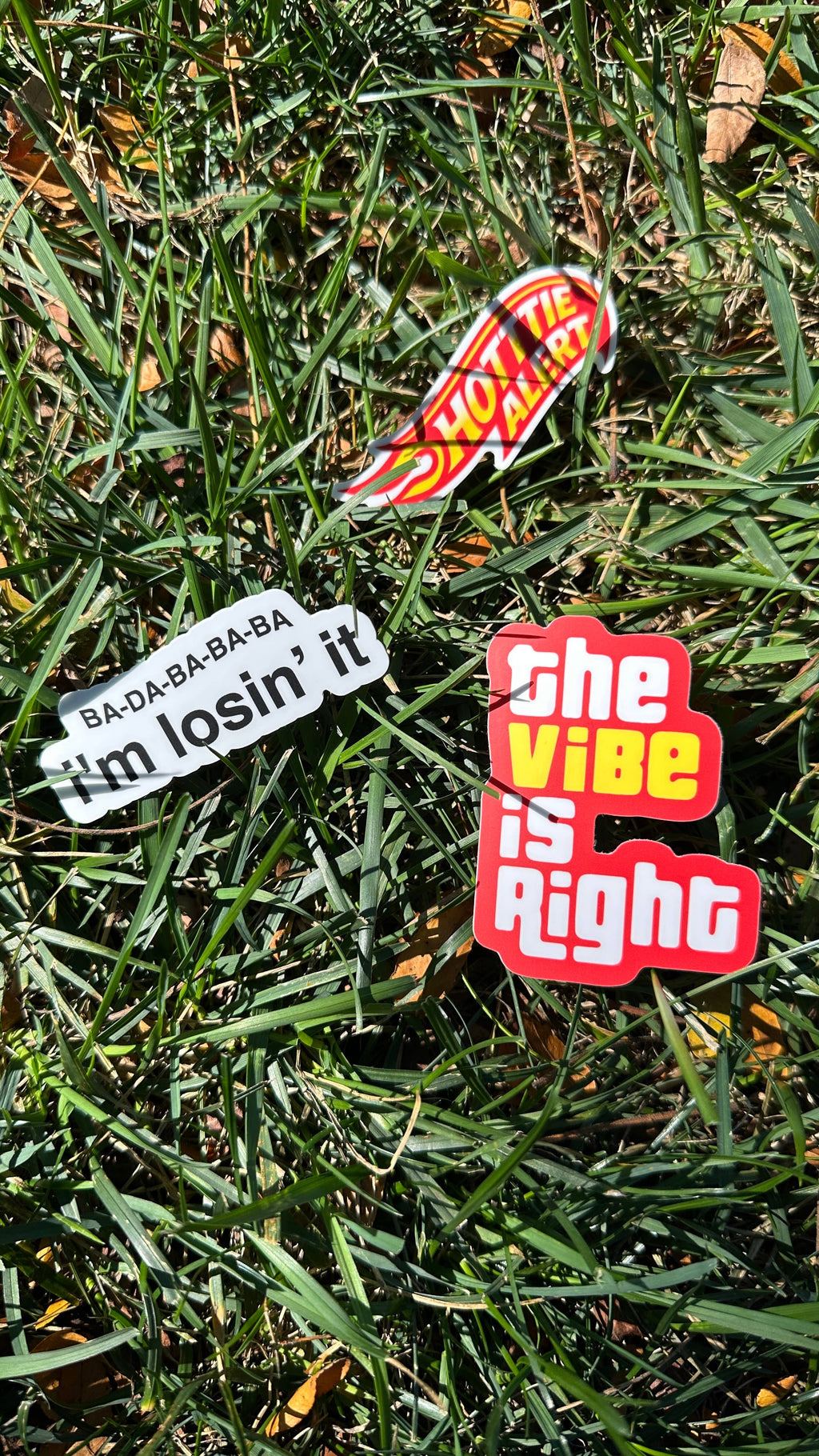 THE VIBE IS RIGHT - sticker