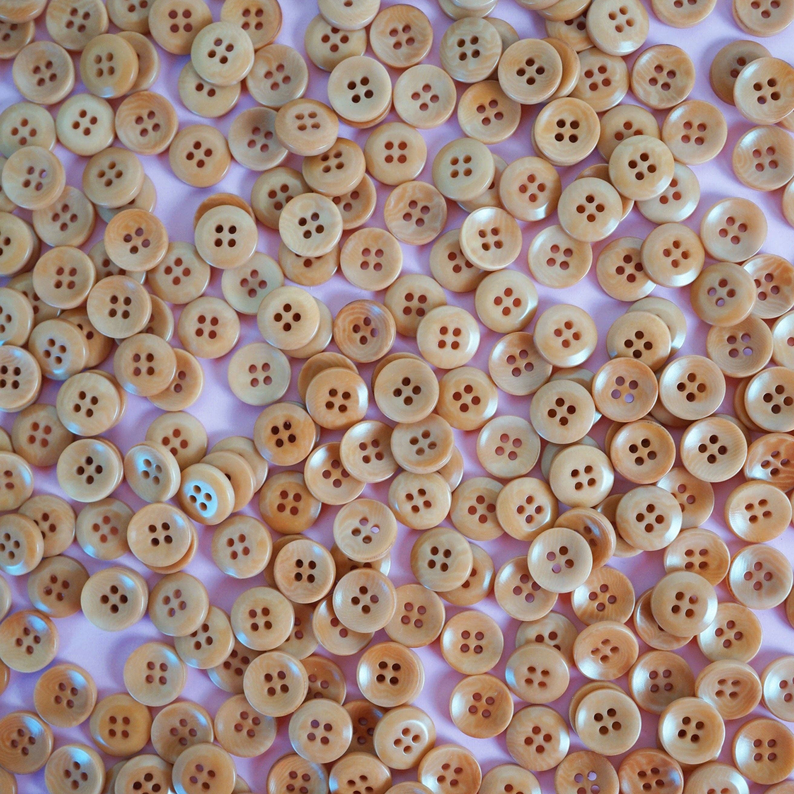 Caramel 1/2" Corozo Buttons