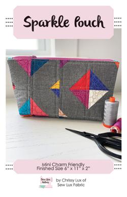 Sew Lux Fabric Sparkle Pouch Pattern [SLF 2403]