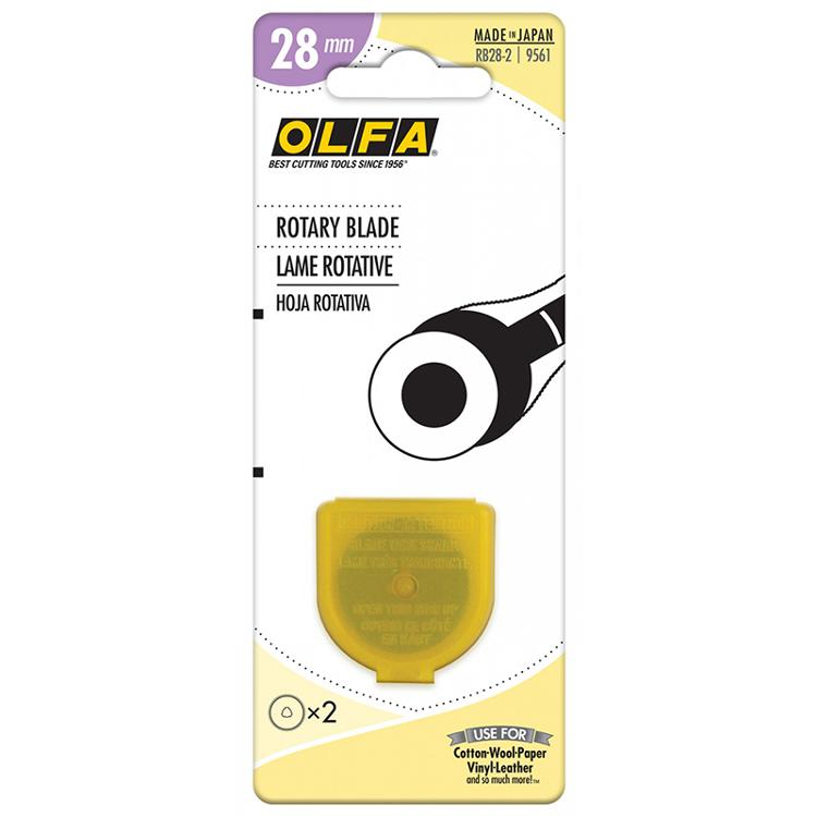 Olfa 28mm Rotary Blade 2-Count