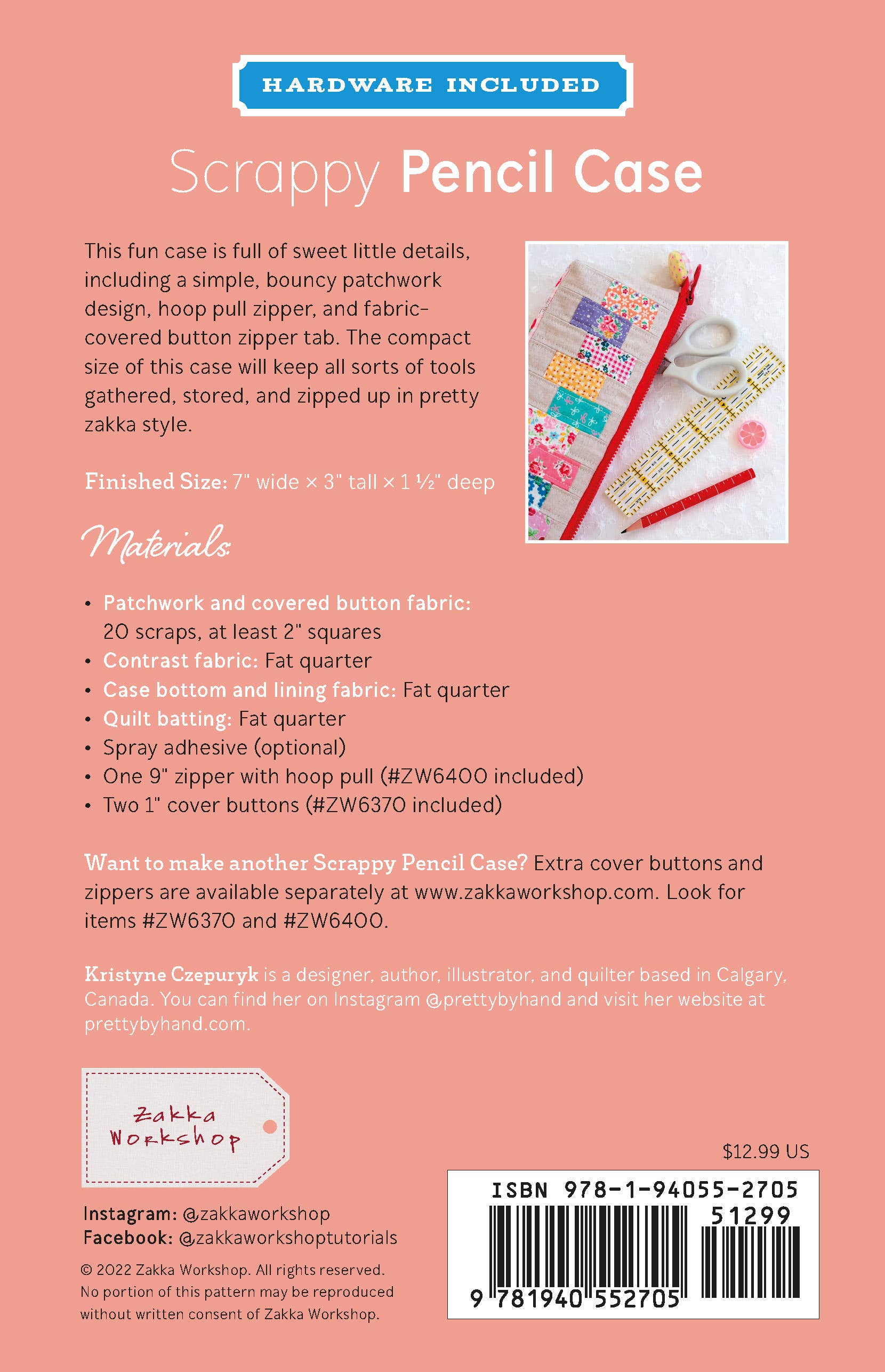 Scrappy Pencil Case Kit