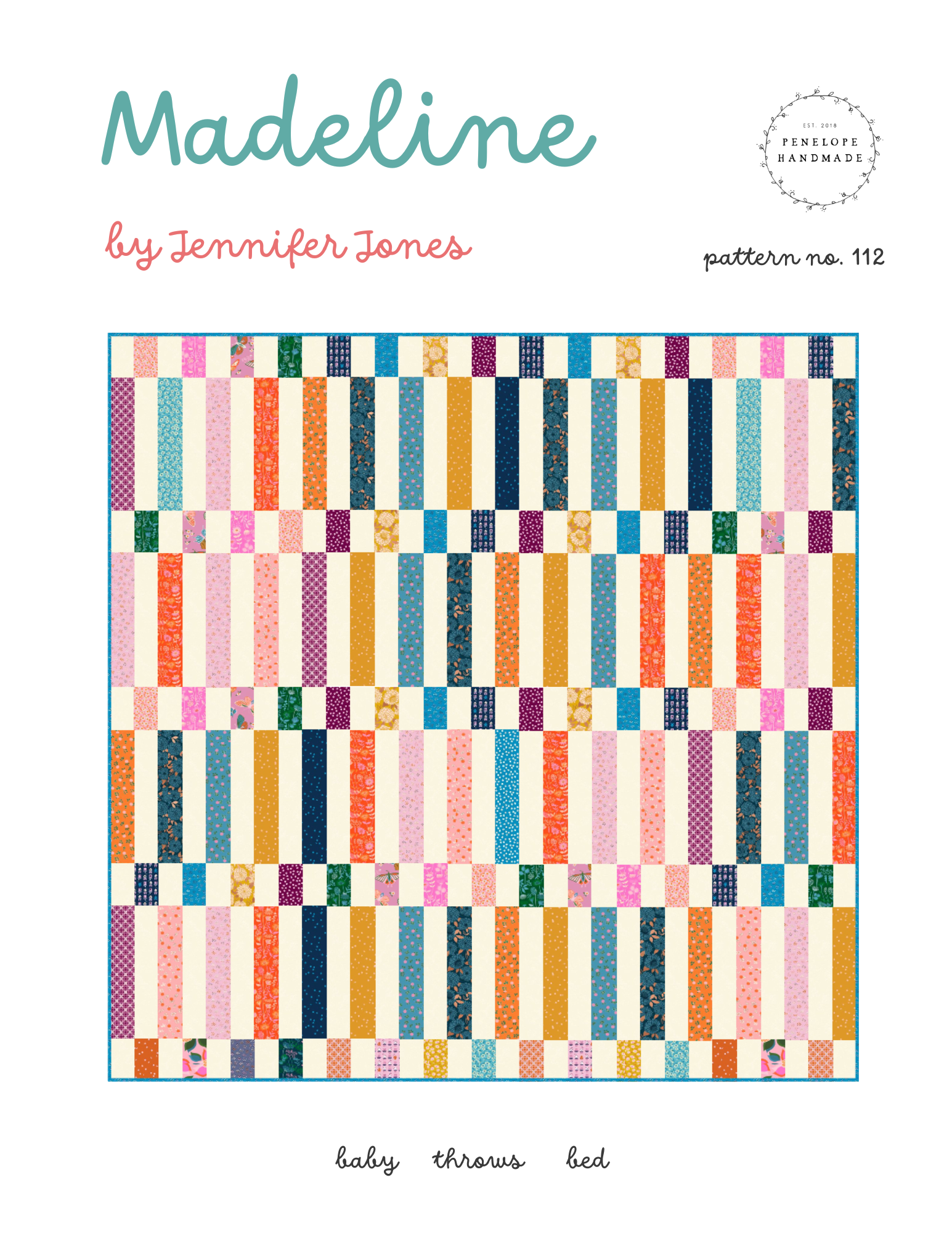 Madeline Quilt Pattern (Print)