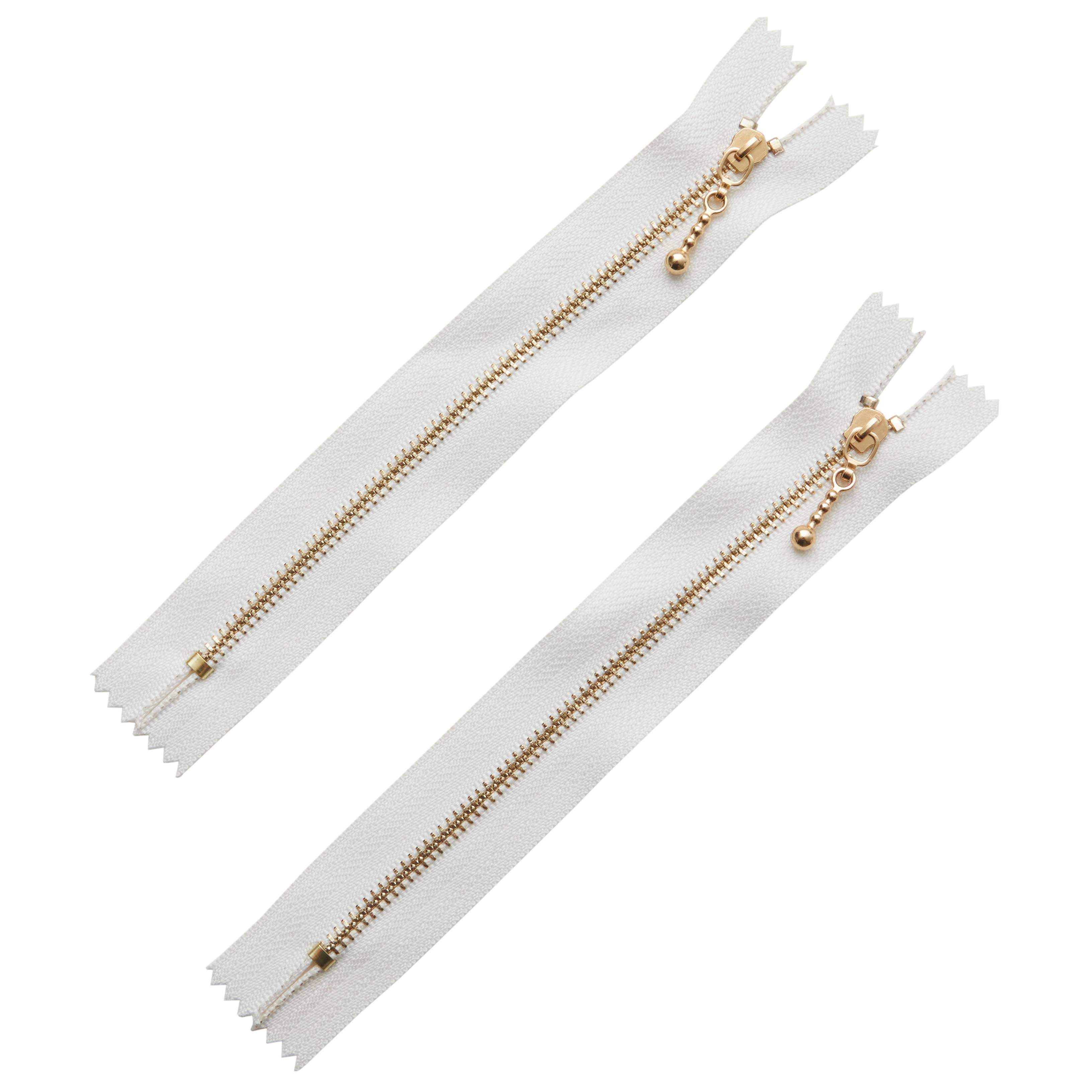 6" Macaroon Zipper (2 pk)