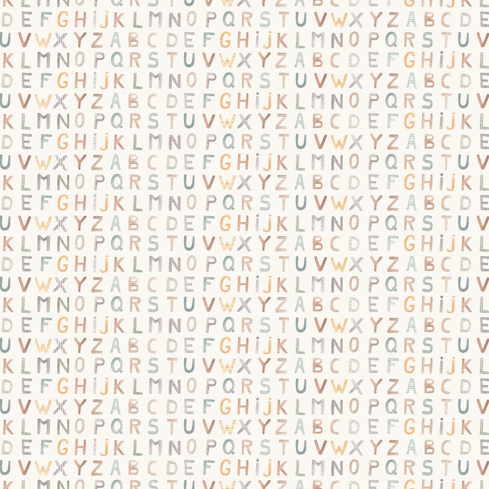 Cotton-Tale - Alphabet in Cream [90950-11]