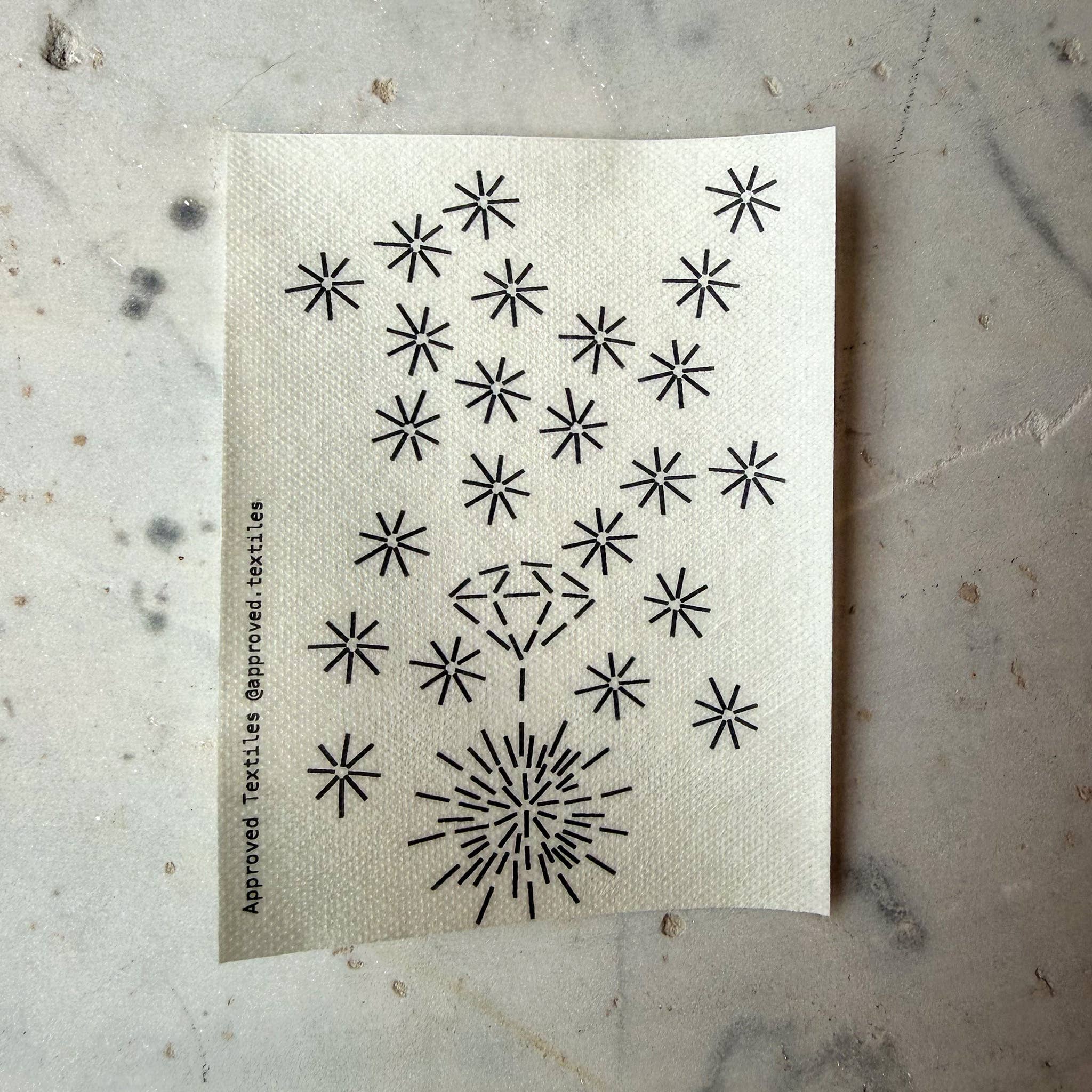 Hanabi (Fire Flower) Stitch Designs