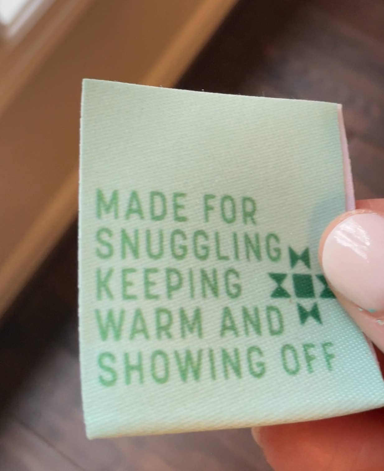 Made For Sewing Labels