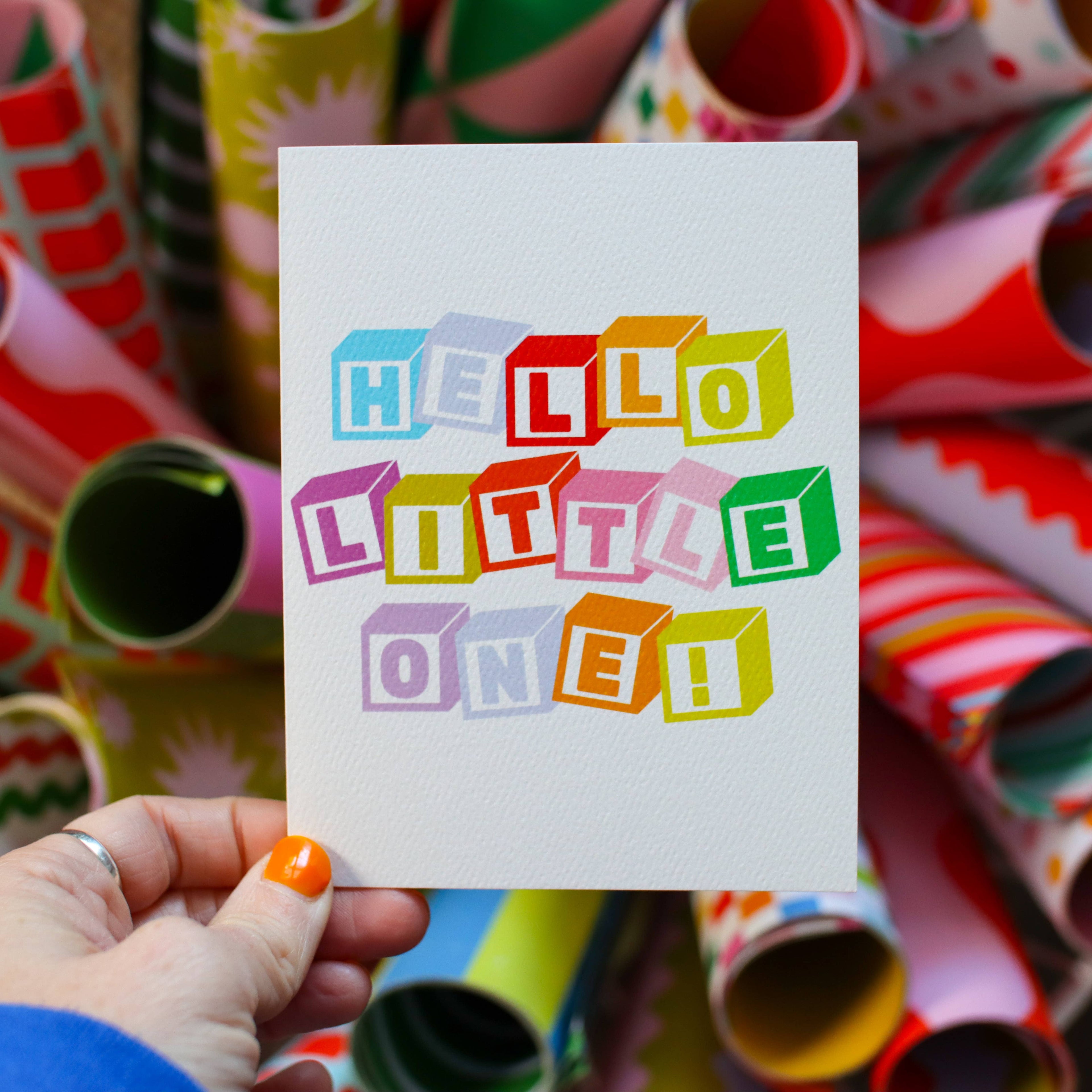 Hello Little One Notecard