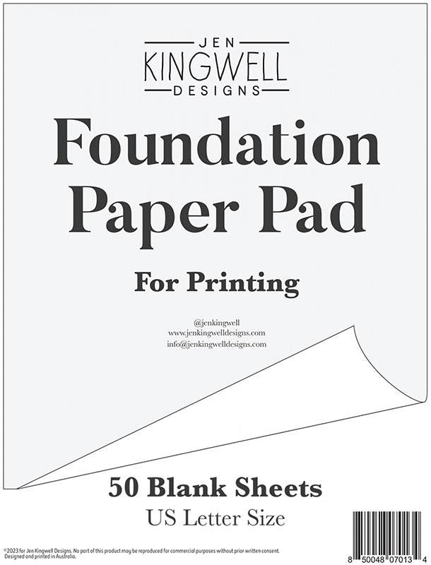 Blank Foundation Paper 50 Sheets