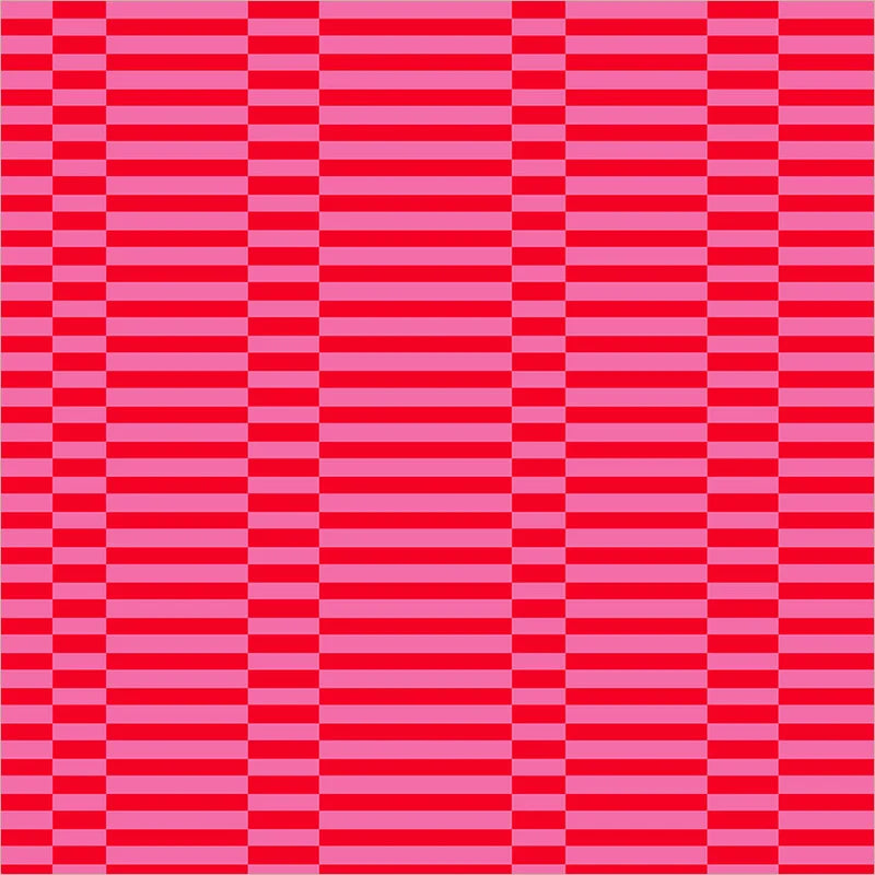 Annabel's Blenders Broken Stripe in Red/Pink