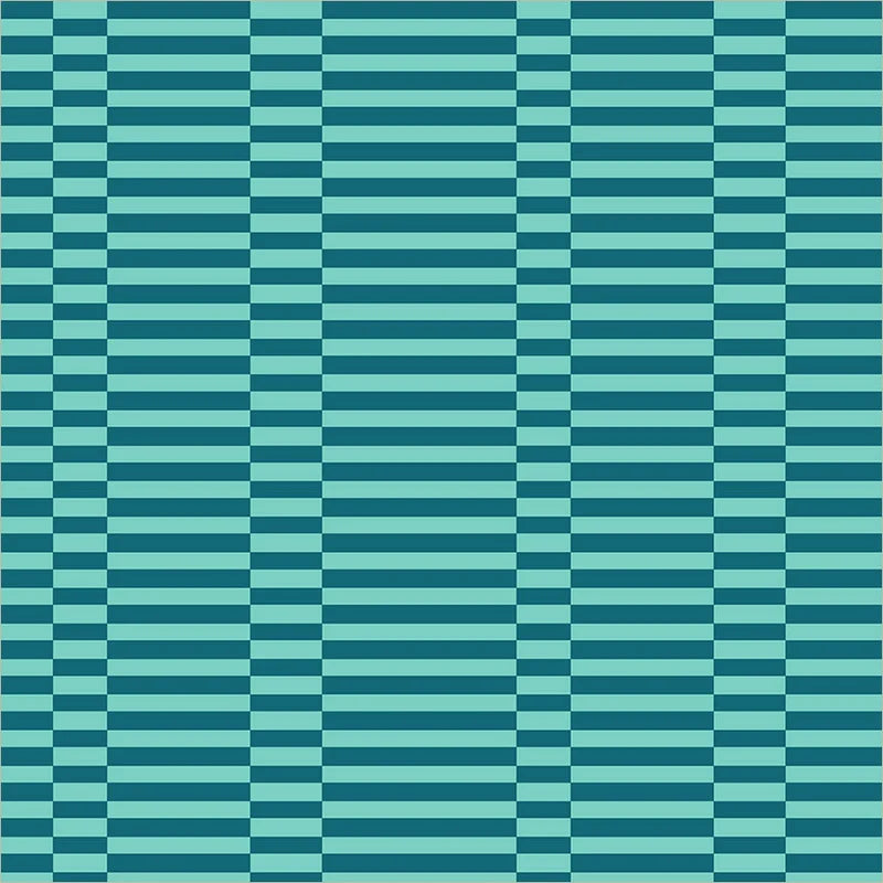 Annabel's Blenders Broken Stripe in Aqua