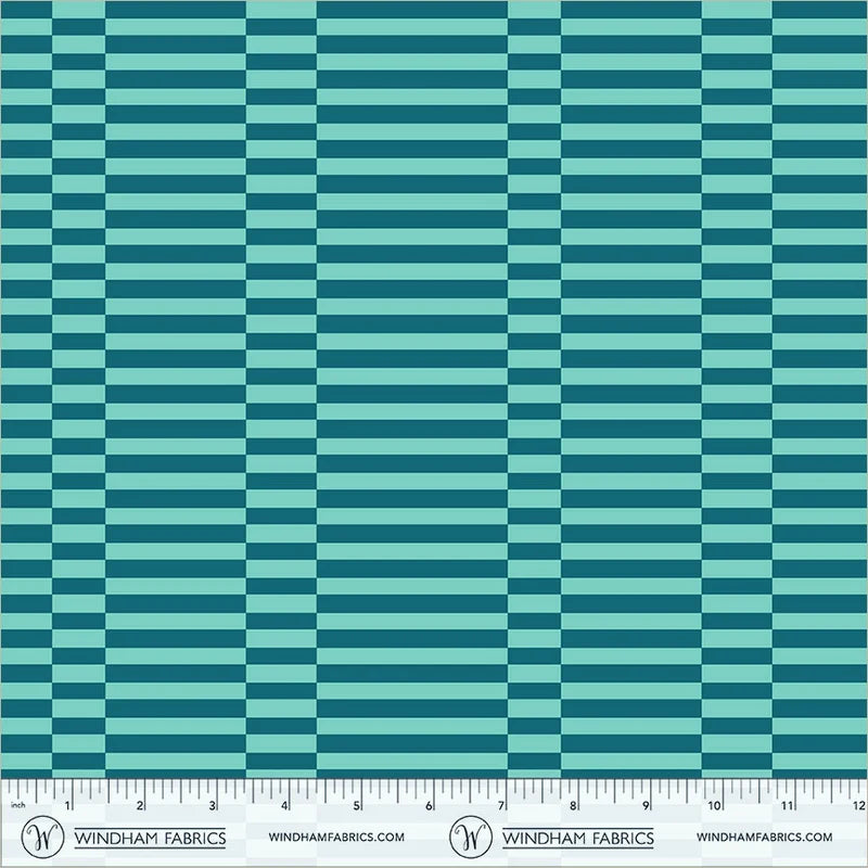 Annabel's Blenders Broken Stripe in Aqua