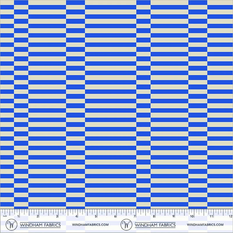 Annabel's Blenders Broken Stripe in Cobalt