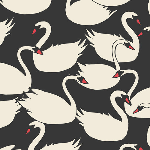 Swanlings Bevy Nightfall in Organic Canvas
