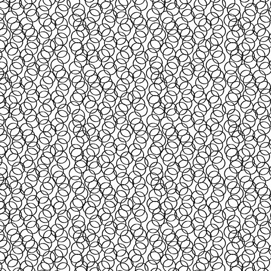 Century Circles Black on White