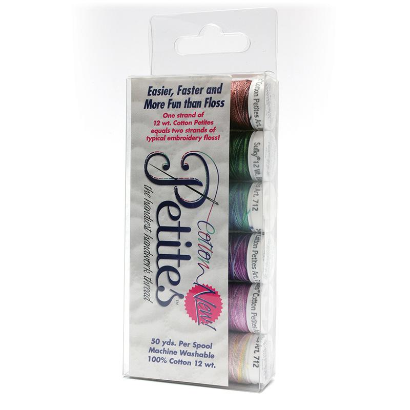 Sulky 12wt Cotton Petites Thread 6-Pack