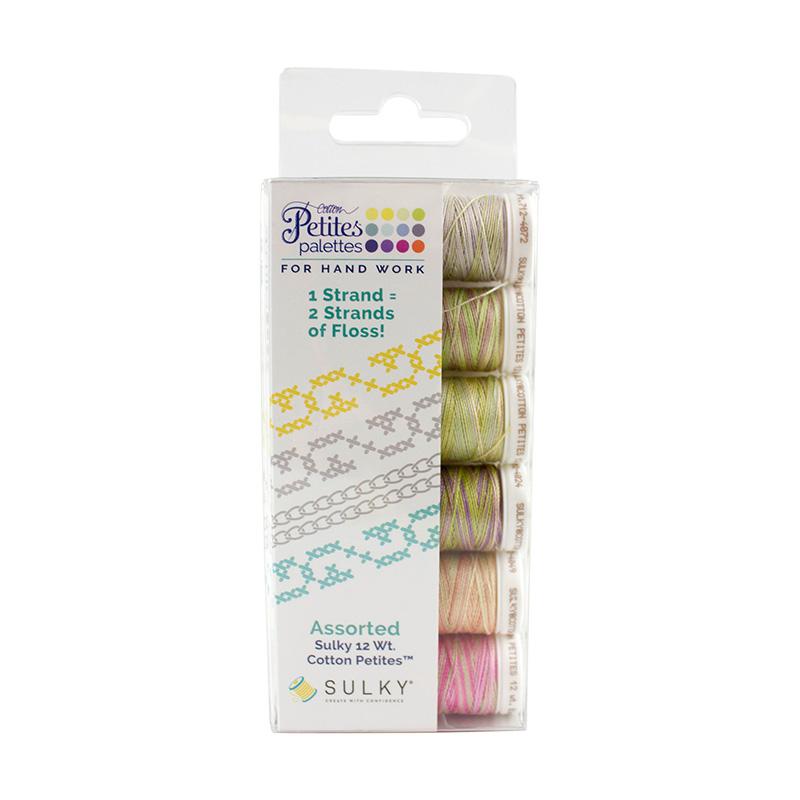 Sulky 12wt Cotton Petites Thread 6-Pack