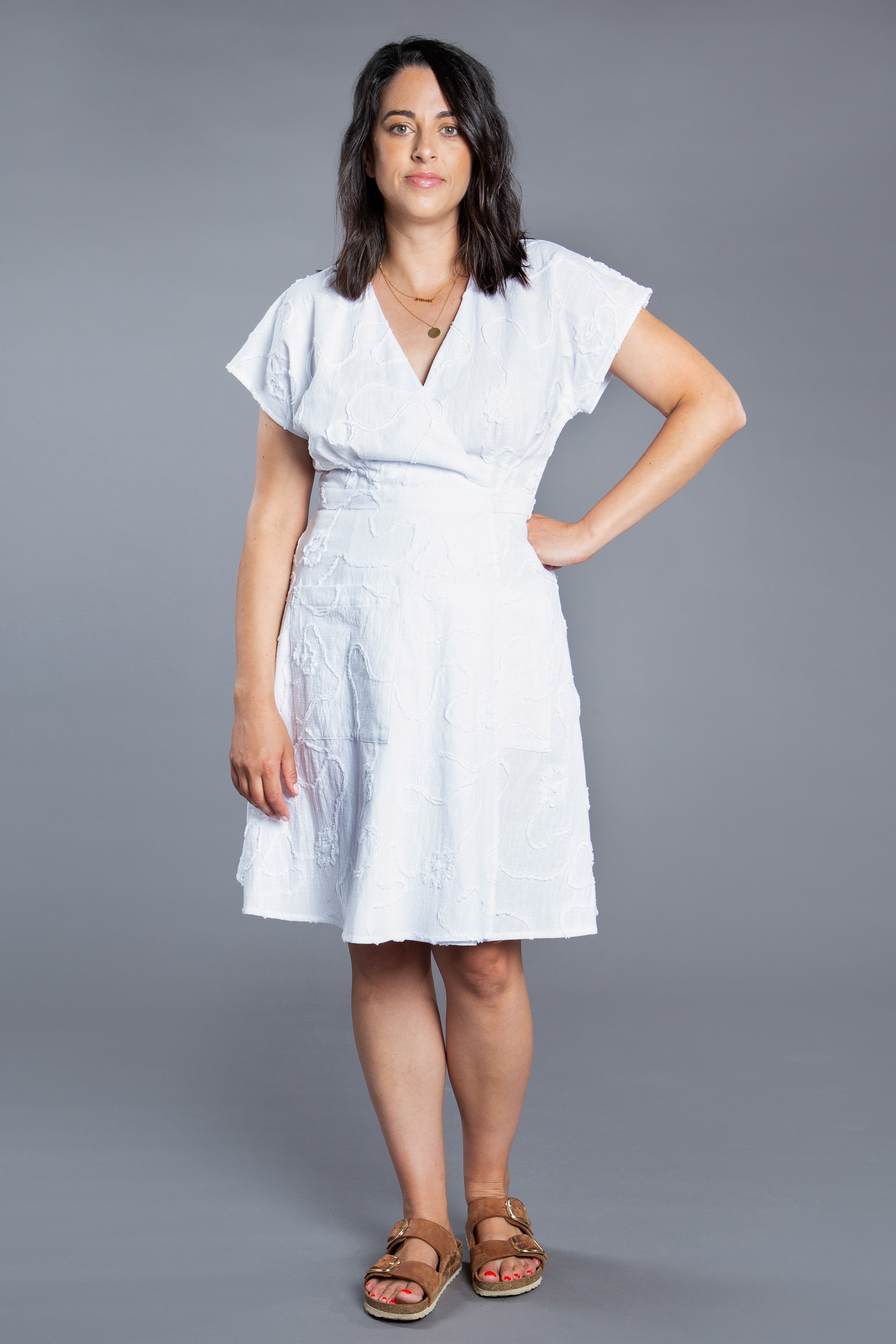 Elodie Wrap Dress Pattern (Print)