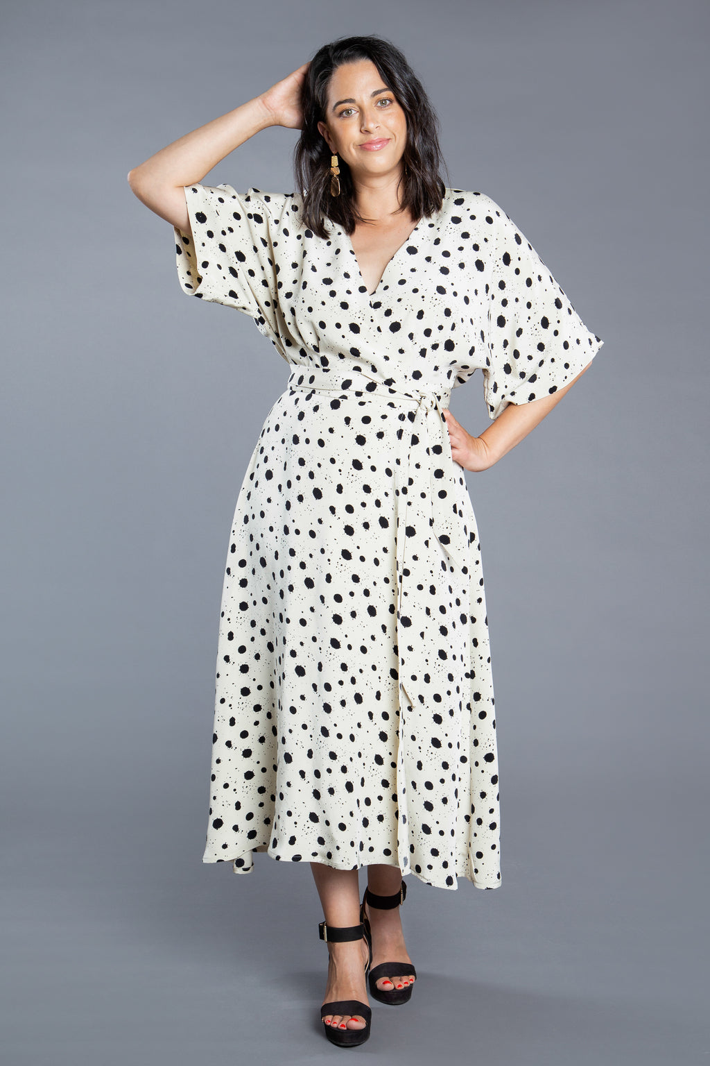 Elodie Wrap Dress Pattern (Print)