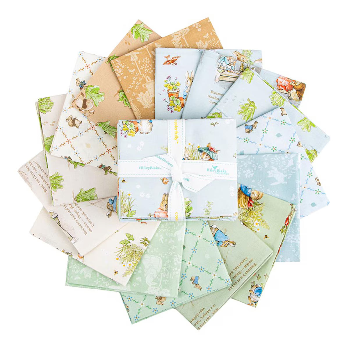 Peter Rabbit & Benjamin Bunny FQ Bundle
