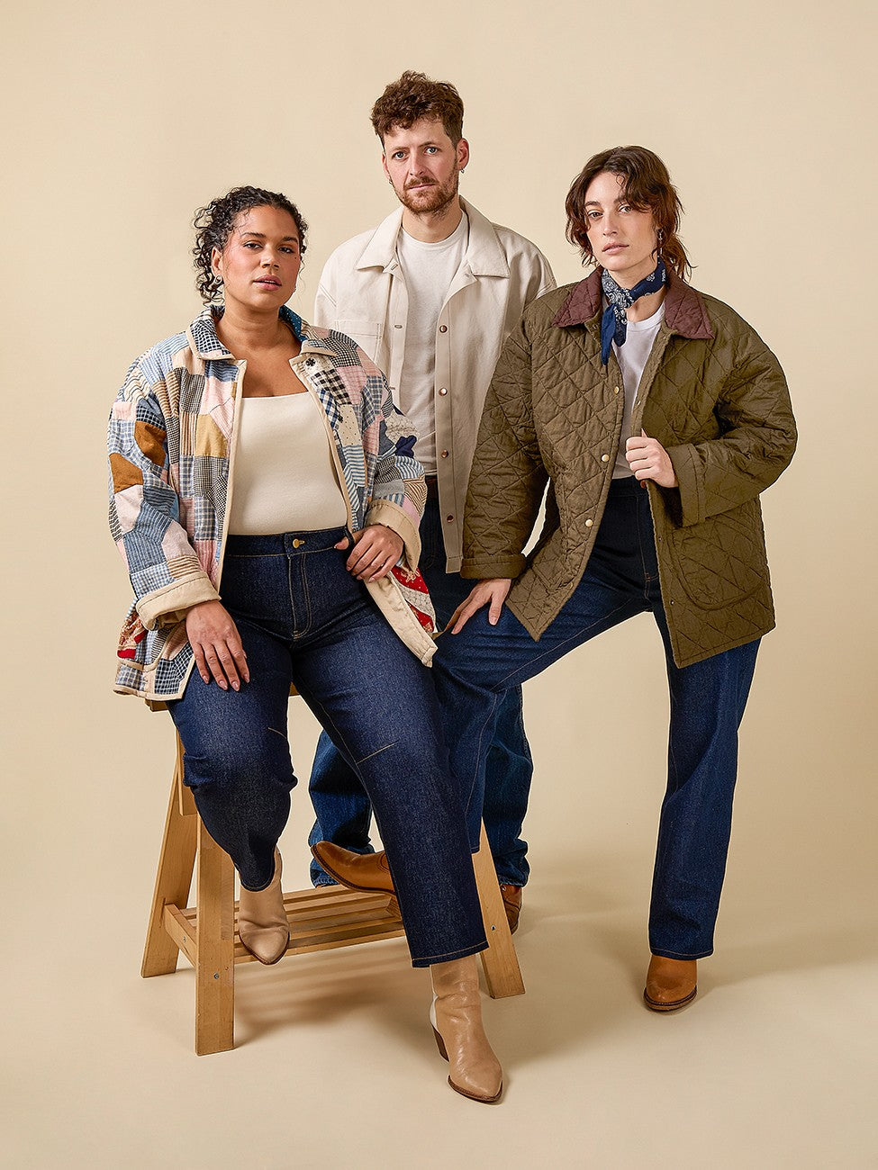 Fowler Barn Coat + Quilted Jacket Print Pattern