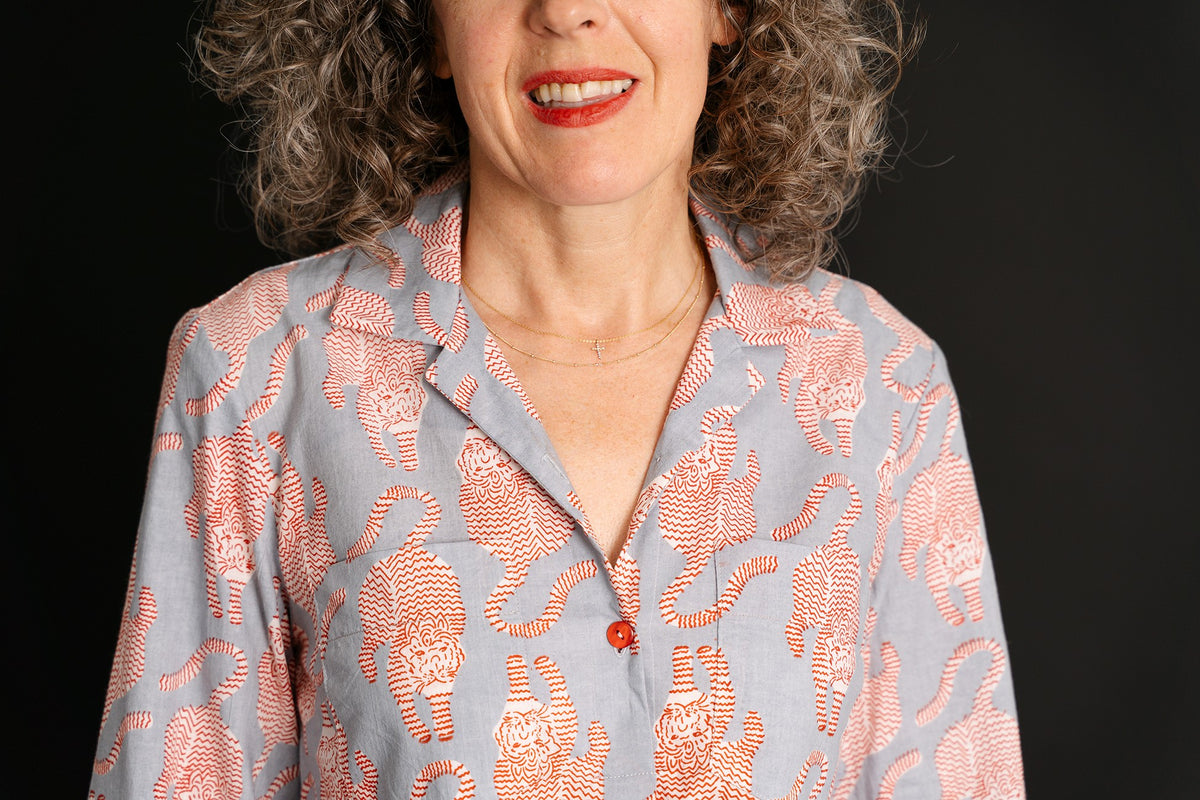 Havana Pajamas Print Pattern