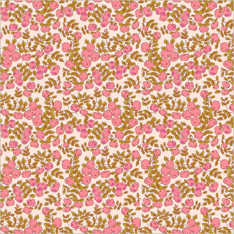 Heather Ross Favorites Apples in Blush