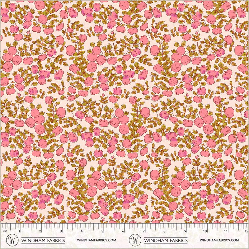 Heather Ross Favorites Apples in Blush