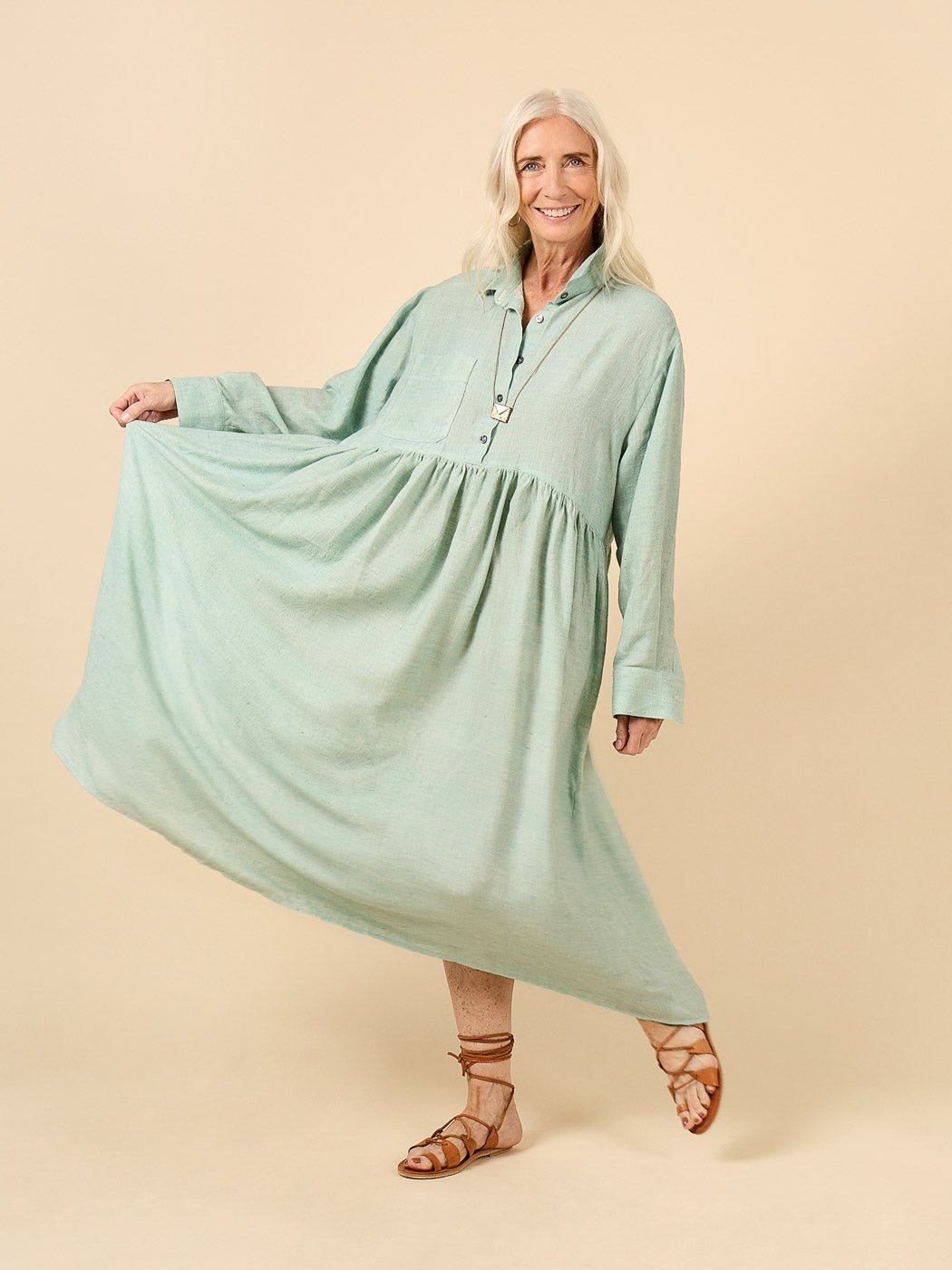 Jenna Shirt + Shirtdress Pattern (Print)