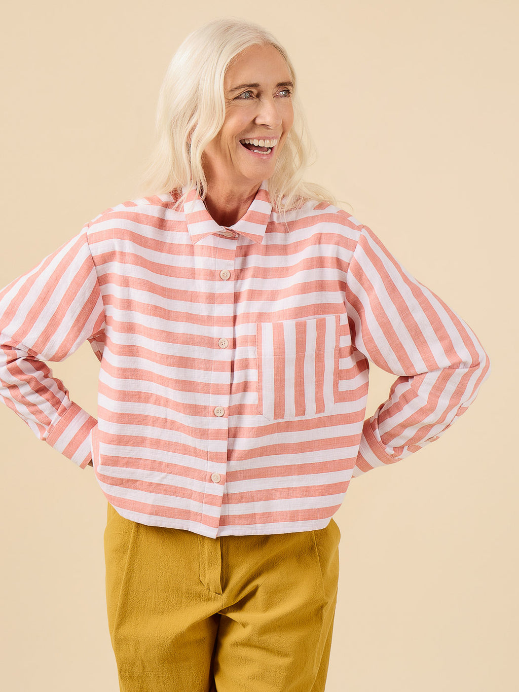 Jenna Shirt + Shirtdress Pattern (Print)