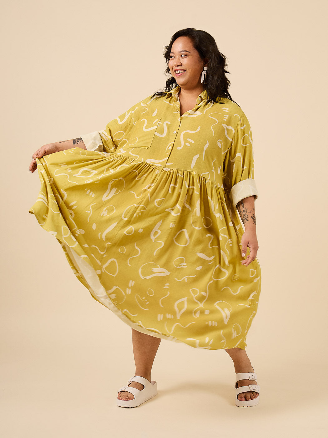 Jenna Shirt + Shirtdress Pattern (Print)