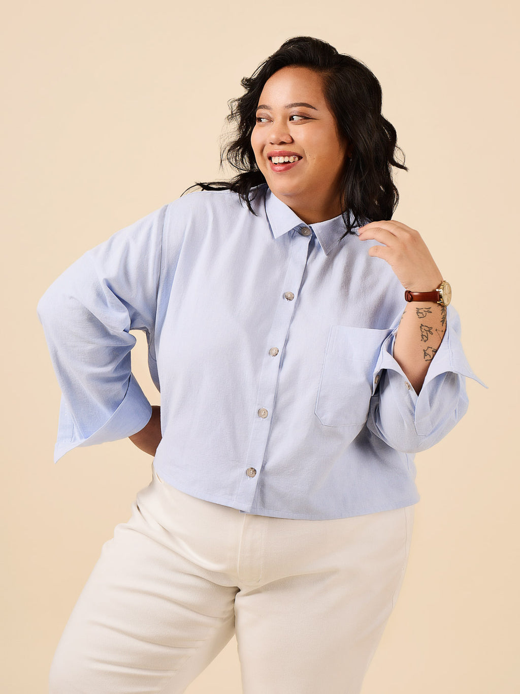 Jenna Shirt + Shirtdress Pattern (Print)