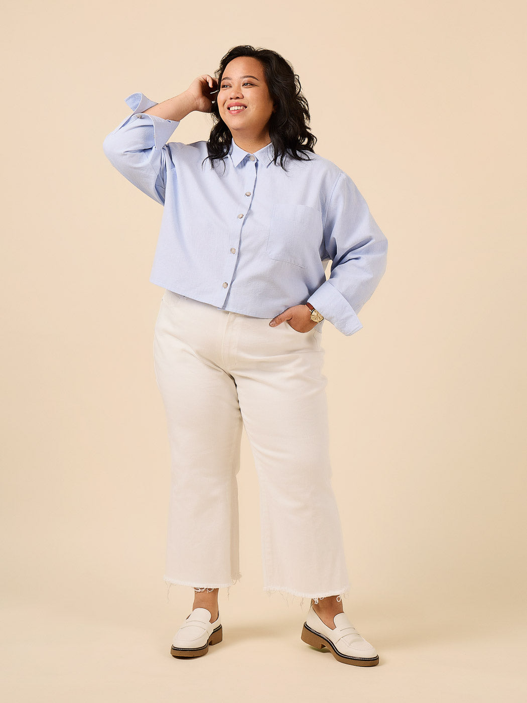 Jenna Shirt + Shirtdress Pattern (Print)