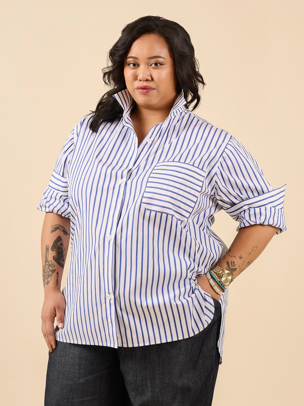 Jenna Shirt + Shirtdress Pattern (Print)