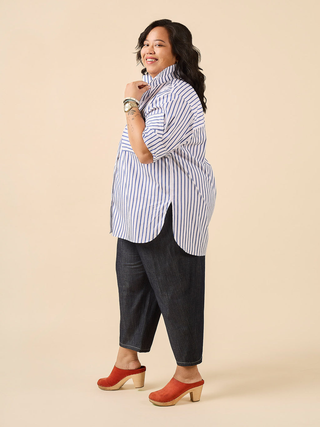 Jenna Shirt + Shirtdress Pattern (Print)