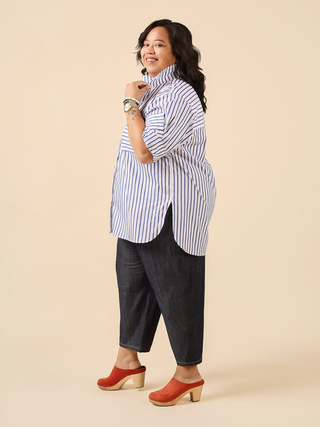 Jenna Shirt + Shirtdress Pattern (Print)