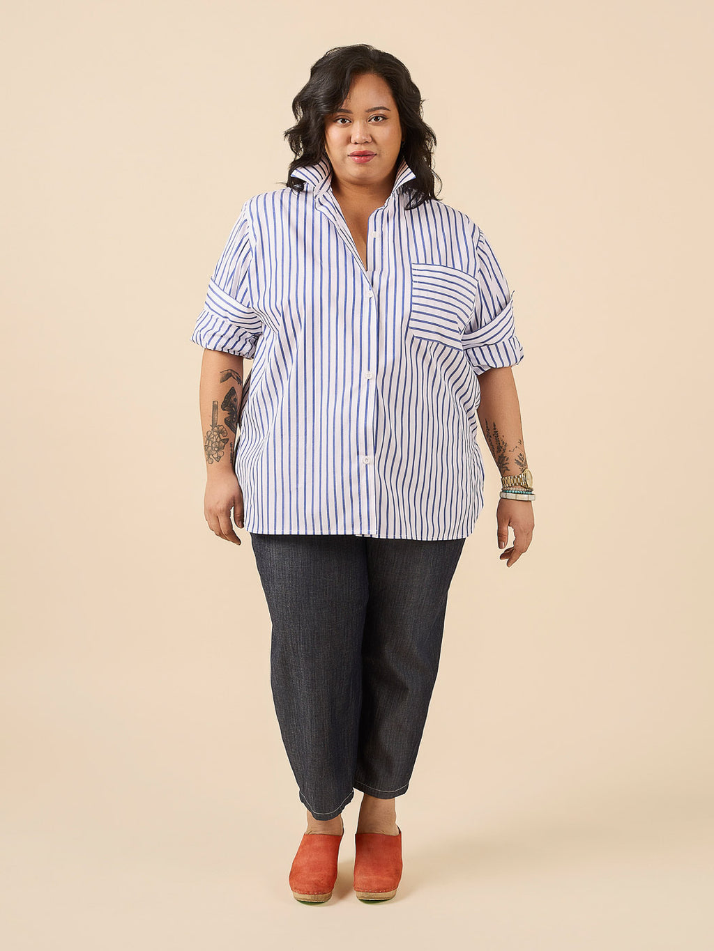 Jenna Shirt + Shirtdress Pattern (Print)