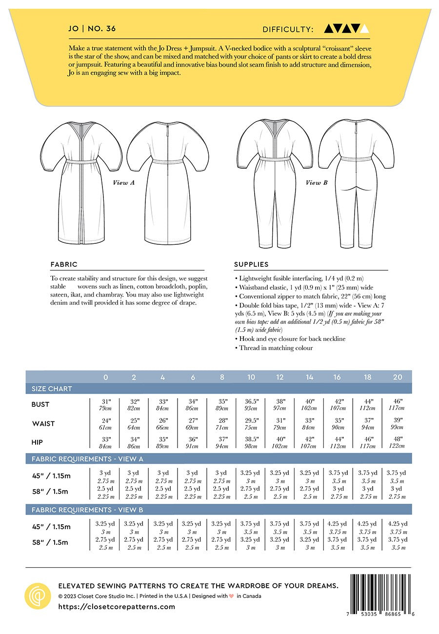 Jo Dress & Jumpsuit Print Pattern