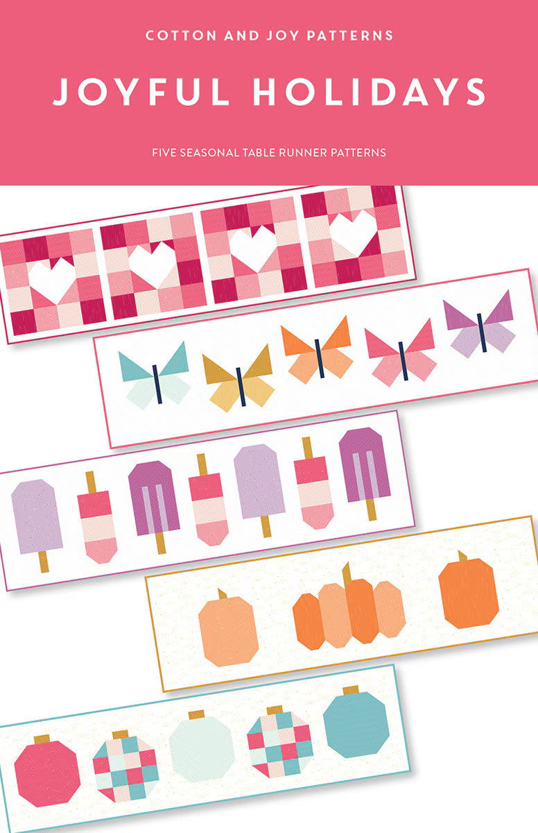 Joyful Holidays Table Runners by Fran Gulick Pattern