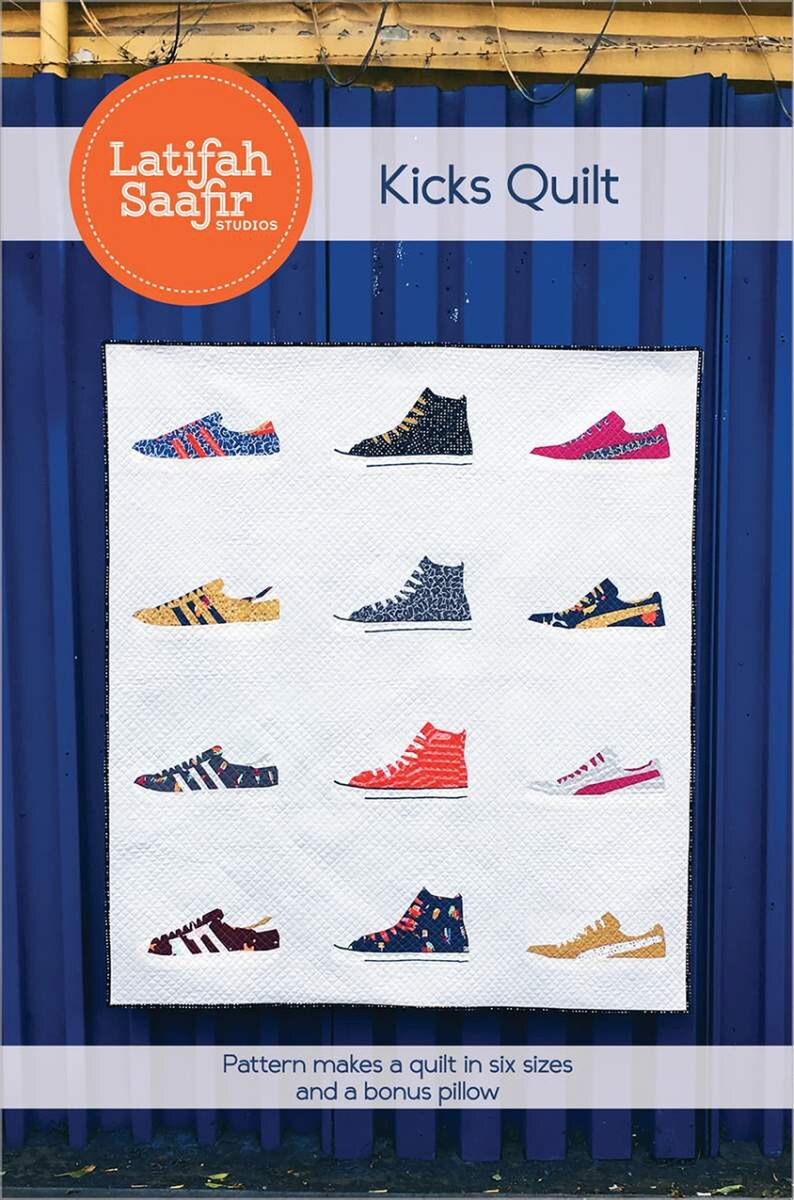 Latifah Saafir Studios Kicks Quilt Pattern