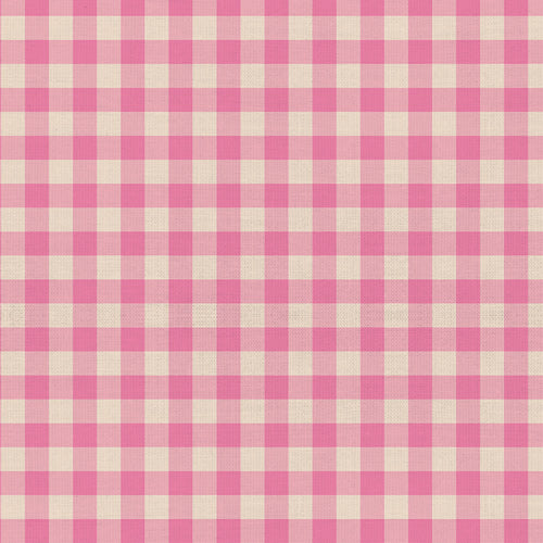 Picnic Wovens Gingham in Bubblegum
