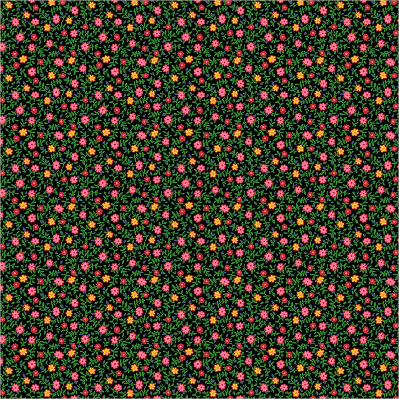 Pocket Posies Meadow in Black