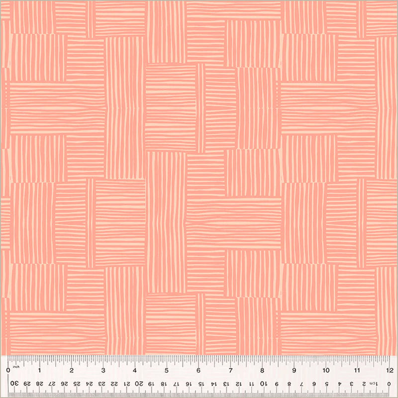 Ruby and Bee Blenders Woven in Shell/Peachy