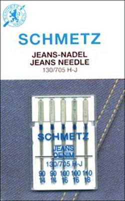Schmetz Denim Machine Needles, Assorted