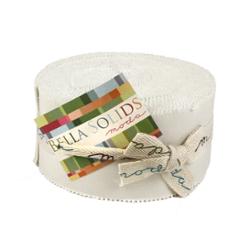 Bella Solids Jelly Roll White [9900JR 98]
