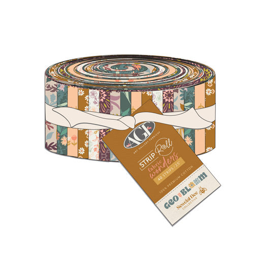 GeoBloom Strip Roll Fabric Wonders